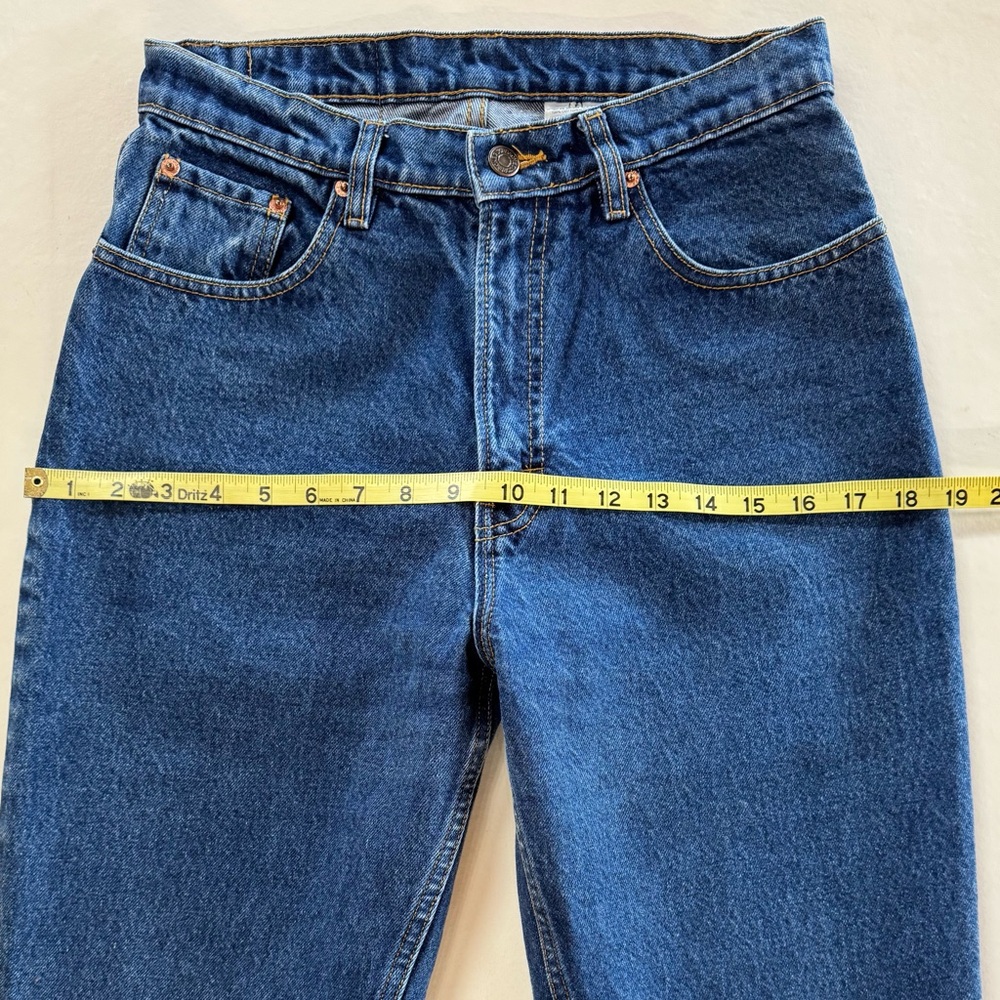 W27/28 L32 Jordache Vintage Classic Slimming Fit High Rise Tapered Leg Jeans - Picture 8 of 17